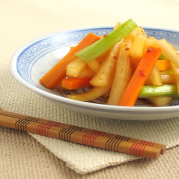 大根の麻辣醤油漬け