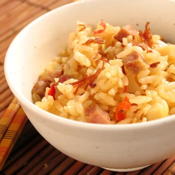 XO醤の炊き込みご飯