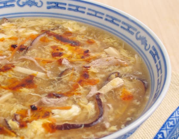 辛くて酸っぱいスープ