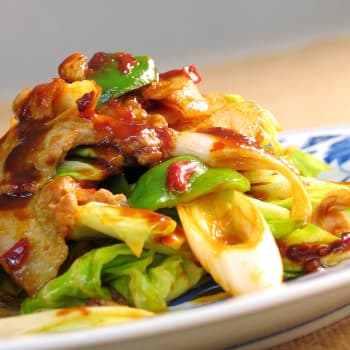 豚肉とキャベツのみそ炒め