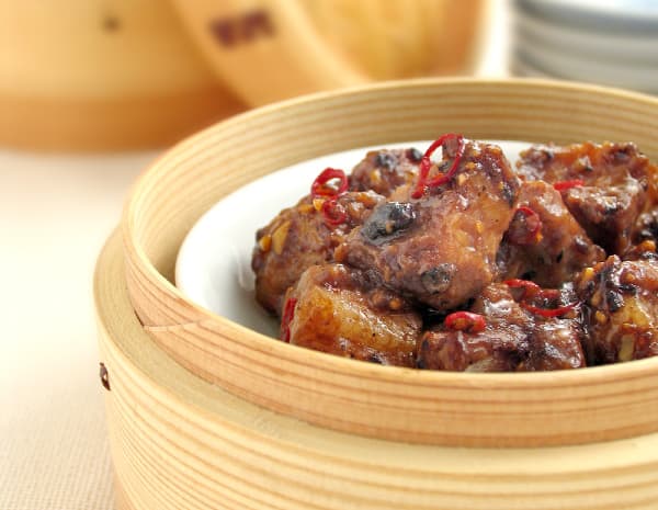 スペアリブの豆豉蒸し