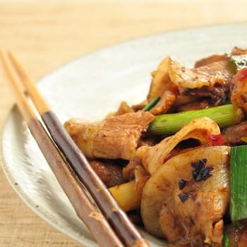 四川の本式ホイコーロー