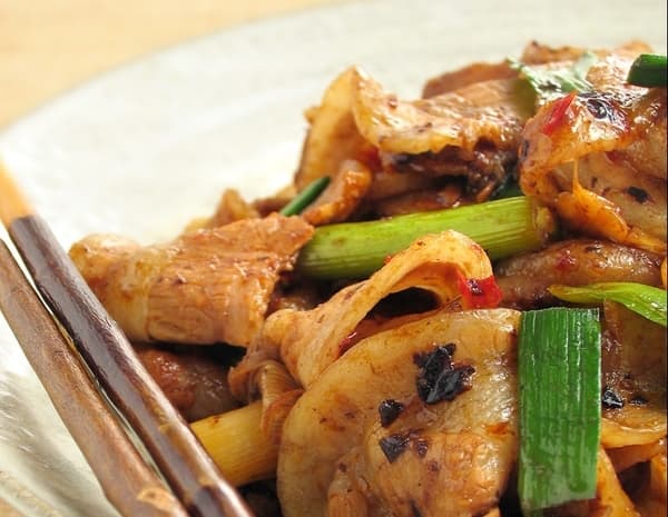 四川の本式ホイコーロー