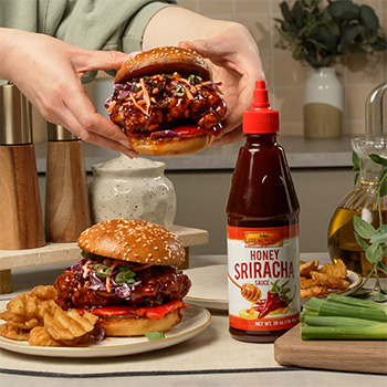 A Kung Pao inspired fried chicken sandwich recipe. 