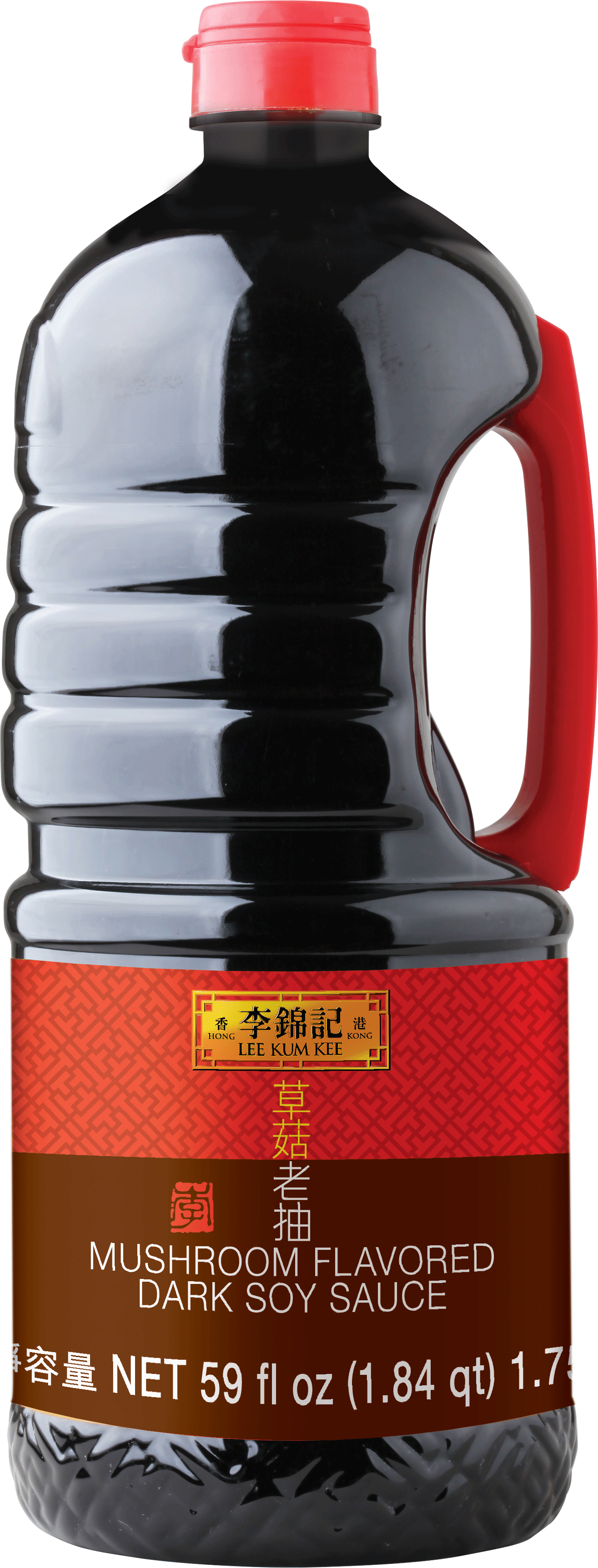 MUSHROOM FLAVORED DARK SOY SAUCE, 59 FL OZ (1.75L)