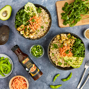 Orange Tofu Buddha Bowls S