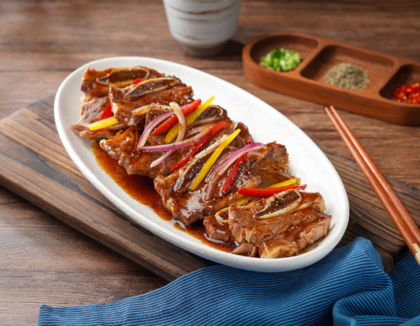 Pan-Fried Oyster Flavoured Beef Short Ribs_600x465