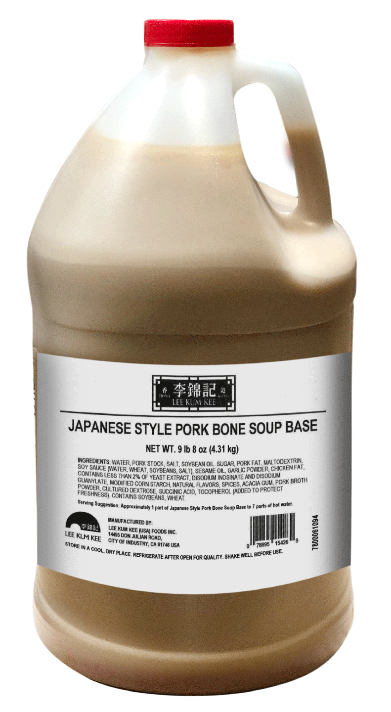 Japanese Style Pork Bone Soup Base 9 lb 8 oz (4.31 kg), Pail