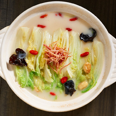 金蒜上湯娃娃菜
