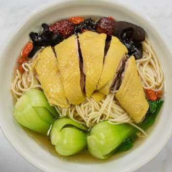 木耳雞湯陽春麵