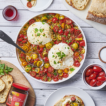 Recipe Chili Burrata Tomato Appetizer S