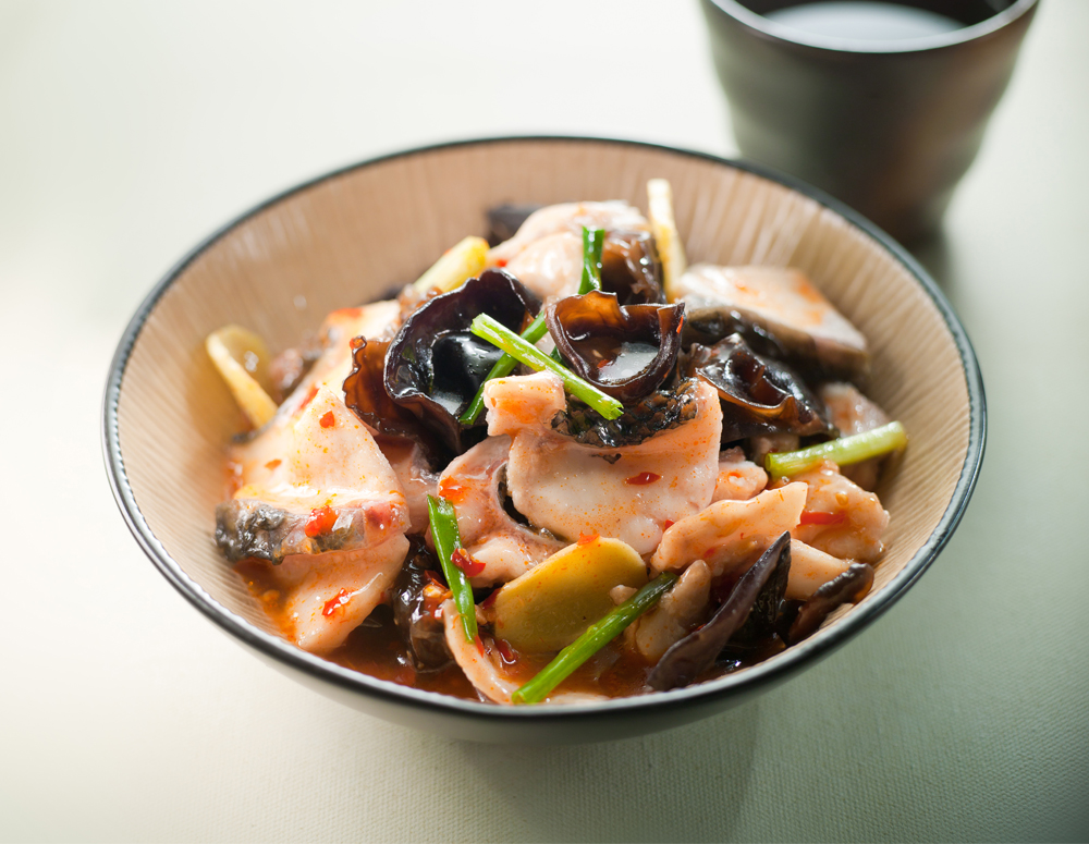 Recipe Fish Slices in Chili Wine Sauce