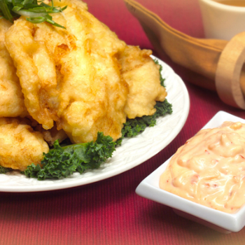 Recipe Fried Dover Sole Fillet with Chili Garlic Sauce