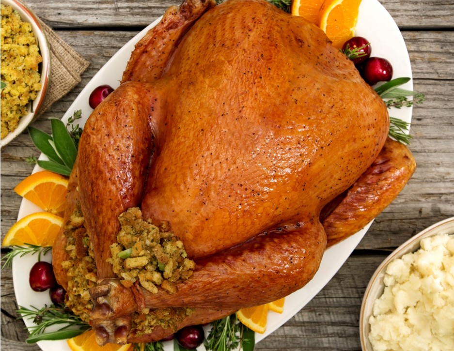 Ground Bean Butter Roasted Turkey