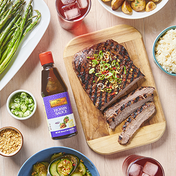 Recipe Hoisin Steak with Cucumber Salad S