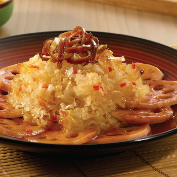 Recipe Lotus Root and Fungi Salad