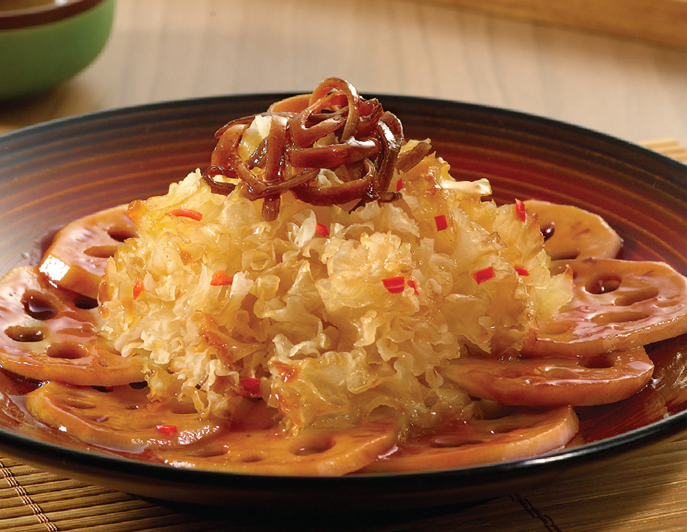 Recipe Lotus Root and Fungi Salad
