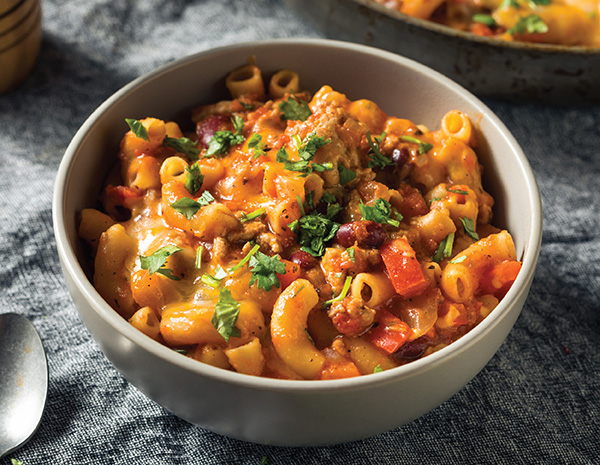 Macaroni au fromage épicé à la sichuanaise