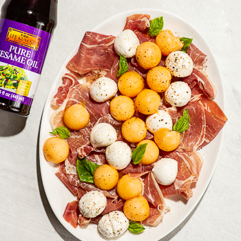 Recipe Melon with Prosciutto & Basil S