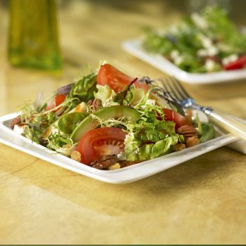 Recipe Mixed Greens and Fruit Salad with Hoisin Dressing