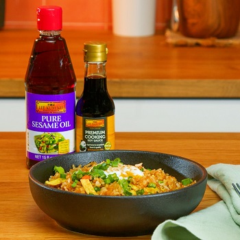 Recipe Onsen Egg on Fried Rice S