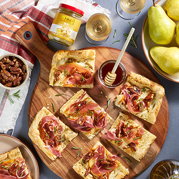 Recipe Pear Prosciutto Tart S