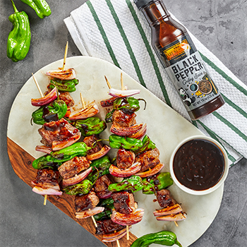 Recipe Peppered Kebabs S