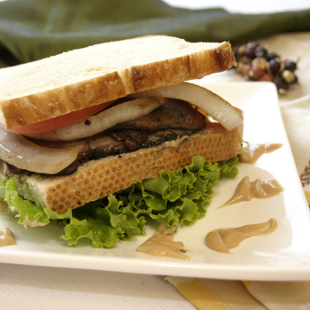 Recipe Portobello Hoisin Mayonnaise Sandwich