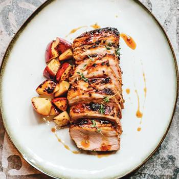 Recipe Roasted Pork with Teriyaki Sauce S