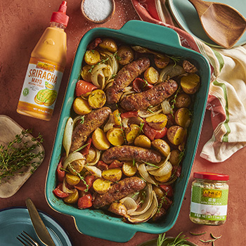 Recipe Roasted Sausage and Potato Bake_S