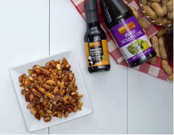 Recipe Sesame Soy Roasted Peanuts