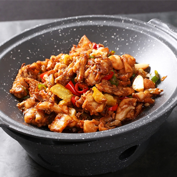 麻辣啫啫牛蛙煲