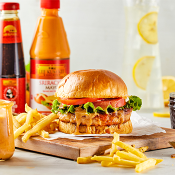 Recipe Spicy Salmon Burger S