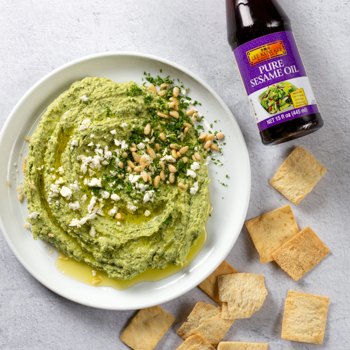 Recipe Spinach Feta & Dill Hummus S