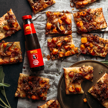 Recipe Squash & Caramelized Onion Pizza S