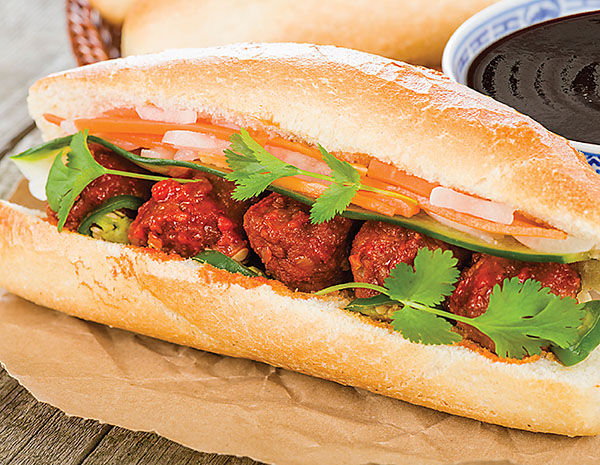 Recipe Sriracha Teriyaki Meatball Sub