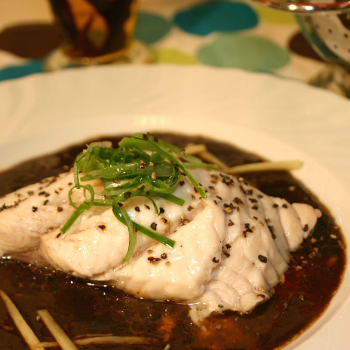 Recipe Steamed Fish with Ginger and Black Bean Garlic Sauce