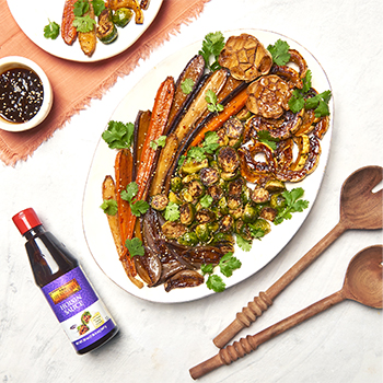 Recipe Sticky Hoisin Fall Roasted Vegetables S