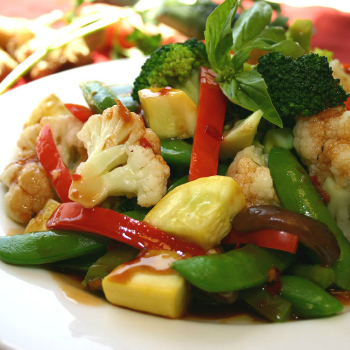 Recipe Stir-Fry Spring Vegetables with Panda Oyster Flavored sauce