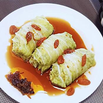 Recipe Stuffed Napa Cabbage Rolls S