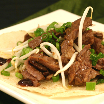 Recipe Sweet Boneless Short Rib Wraps with Lee Kum kee Hoisin Sauce