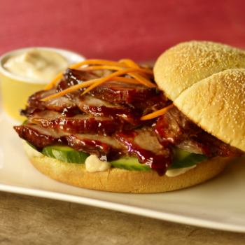 Recipe Sweet Pulled Pork Sandwich with Lee Kum Kee Hoisin Sauce