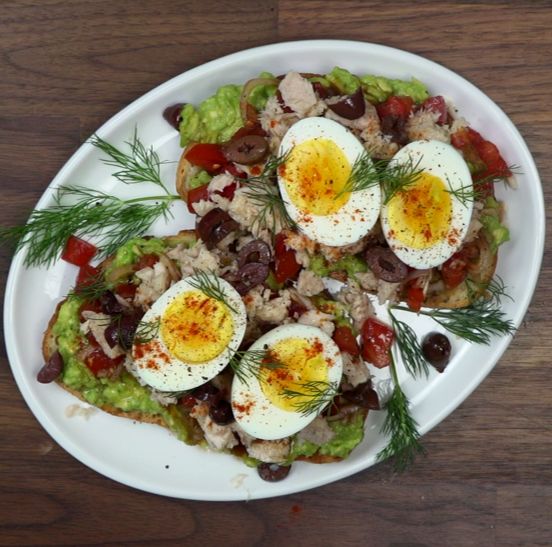 Recipe Tuna Nicoise Toast S