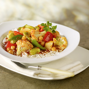 Recipe Vegetarian Stew Over Rice