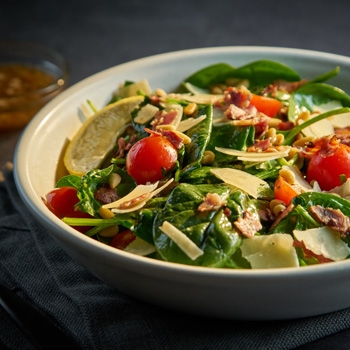 Recipe Warm Spinach Salad S