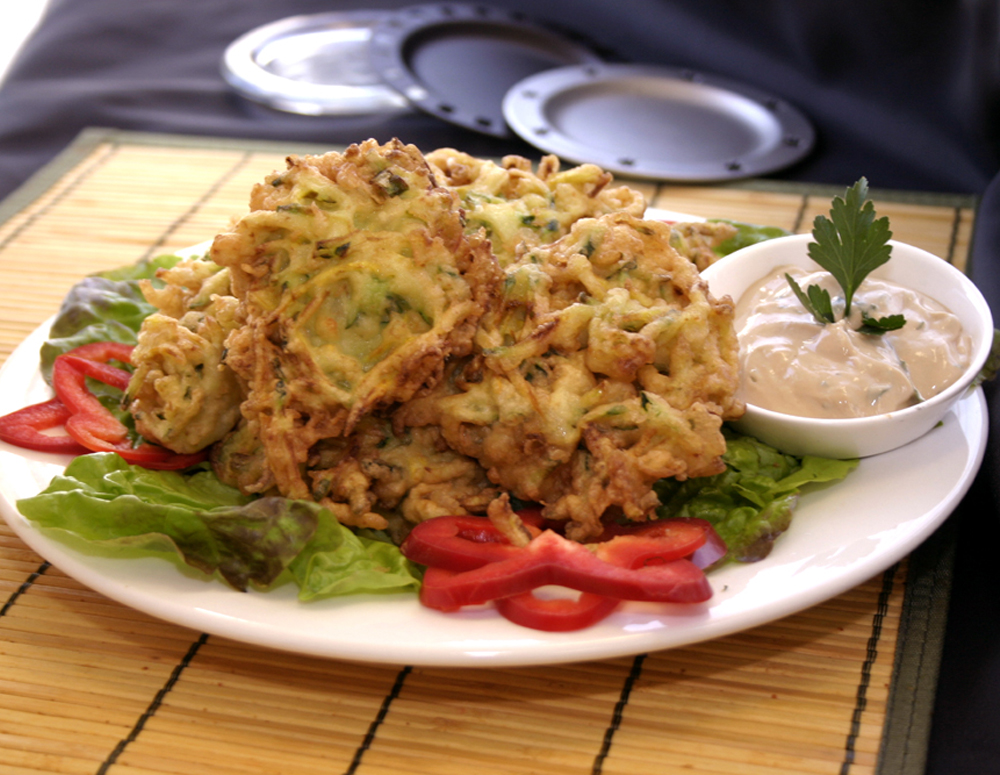 Recipe Zucchini Fritters with Lee Kum kee Hoisin Sauce