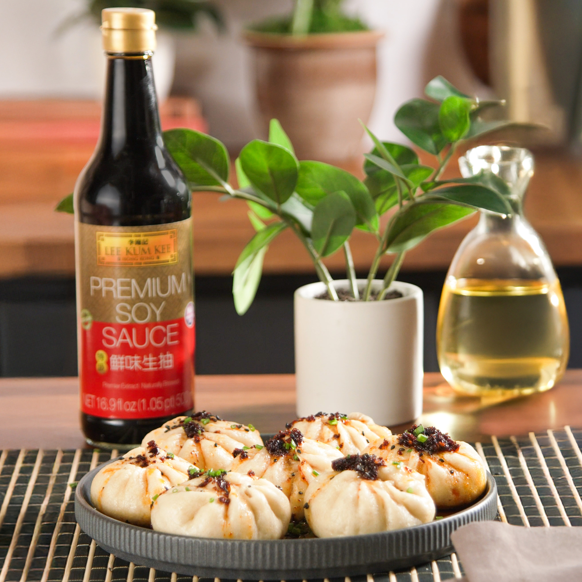 A Sheng Jian Bao recipe made with Lee Kum Kee sauces.