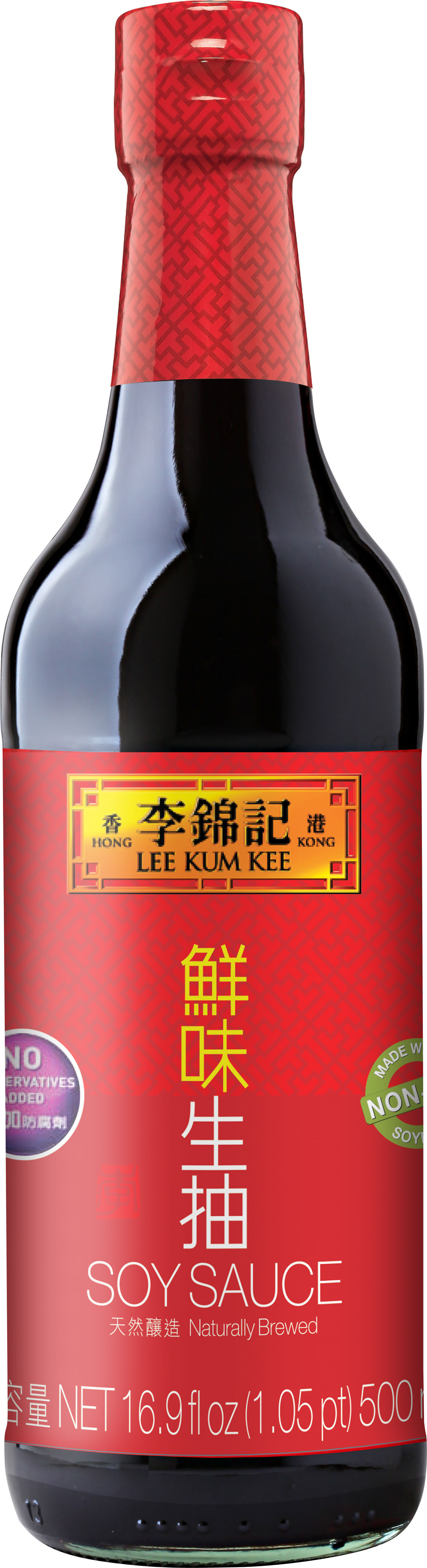 Soy Sauce 16.9 fl oz, 500ml
