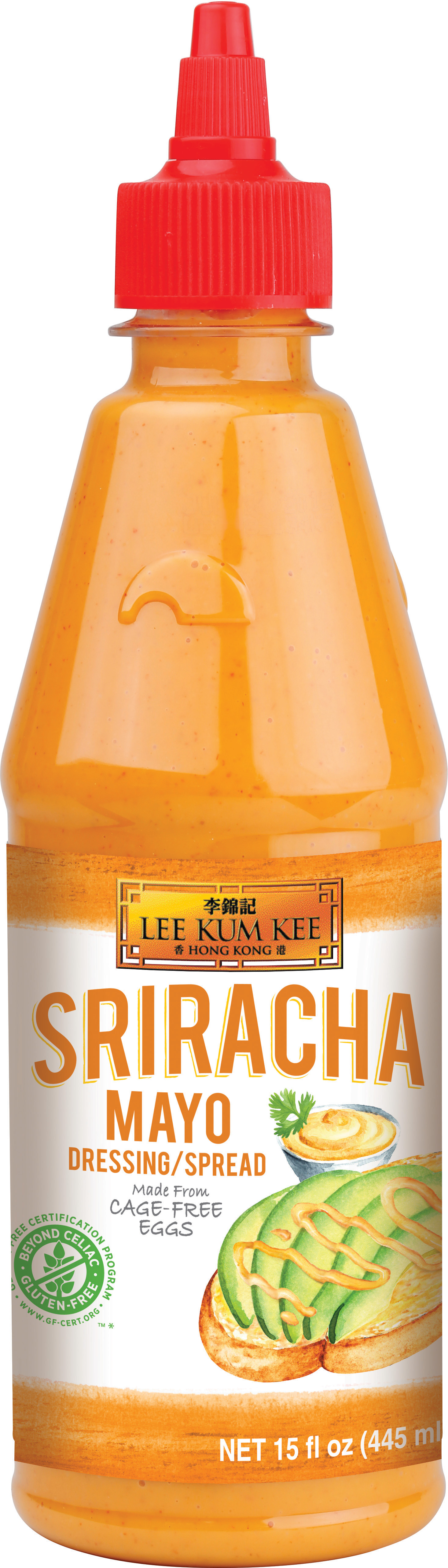 Sriracha Mayo Dressing/Dressing (Cage Free Eggs), 15 oz, Bottle