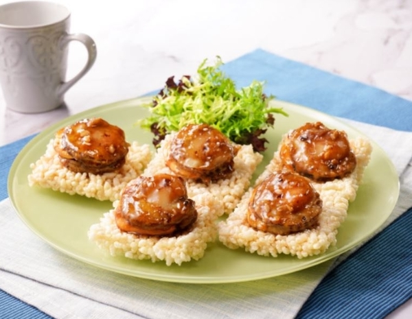 Pan Fried Scallop with Black Bean Sauce